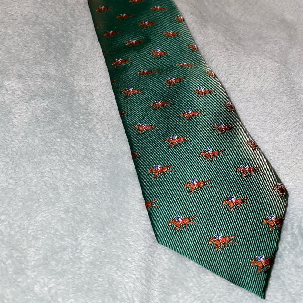Jos. A. Bank Green Tie NWT